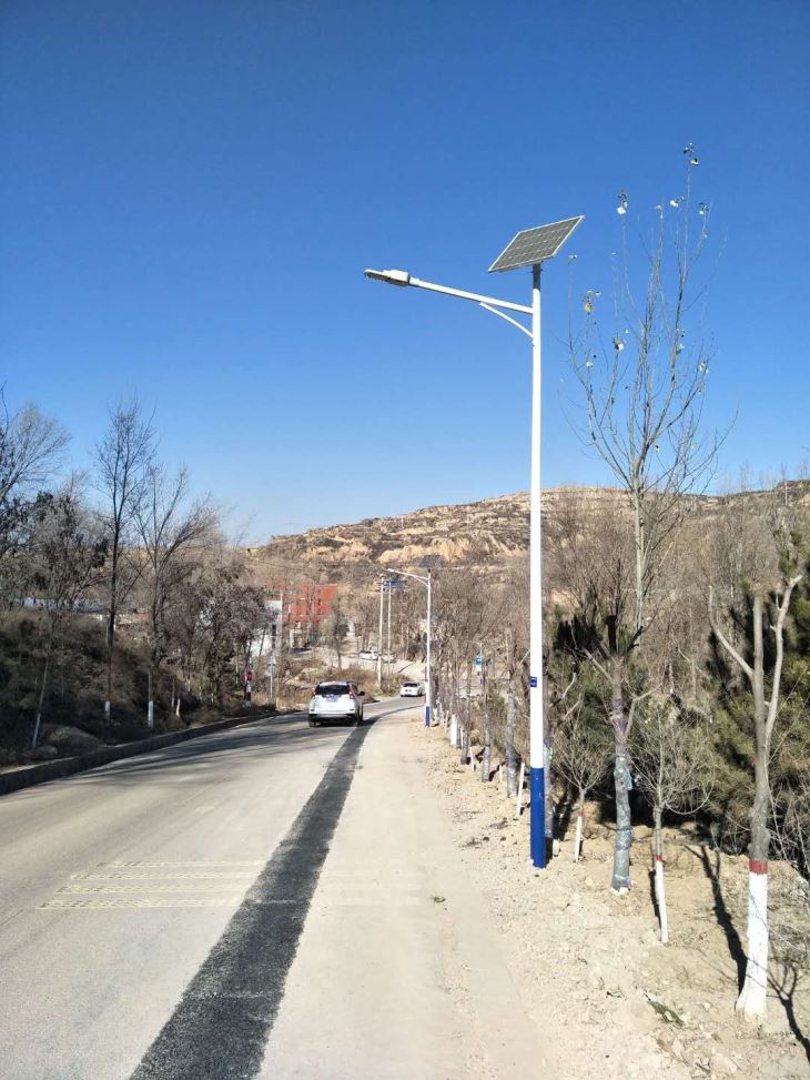 50W All In Two Lithium Solar Street Lights