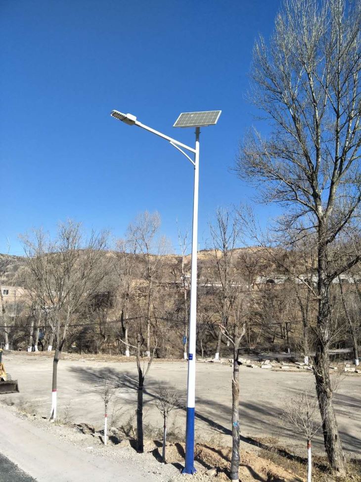 50W All In Two Lithium Solar Street Lights